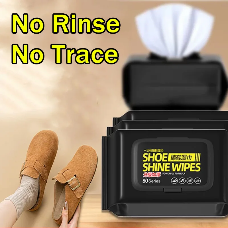 Sneaker Cleaning Kit - Przenośne chusteczki do czyszczenia butów bez