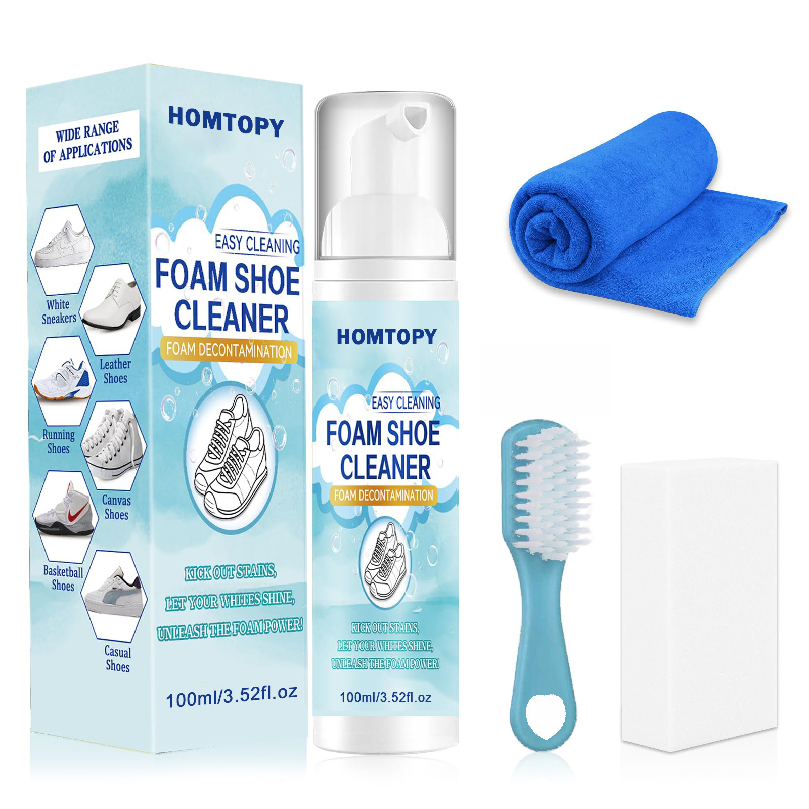 Sneaker Cleaning Kit - Zestaw do czyszczenia butów, środek do