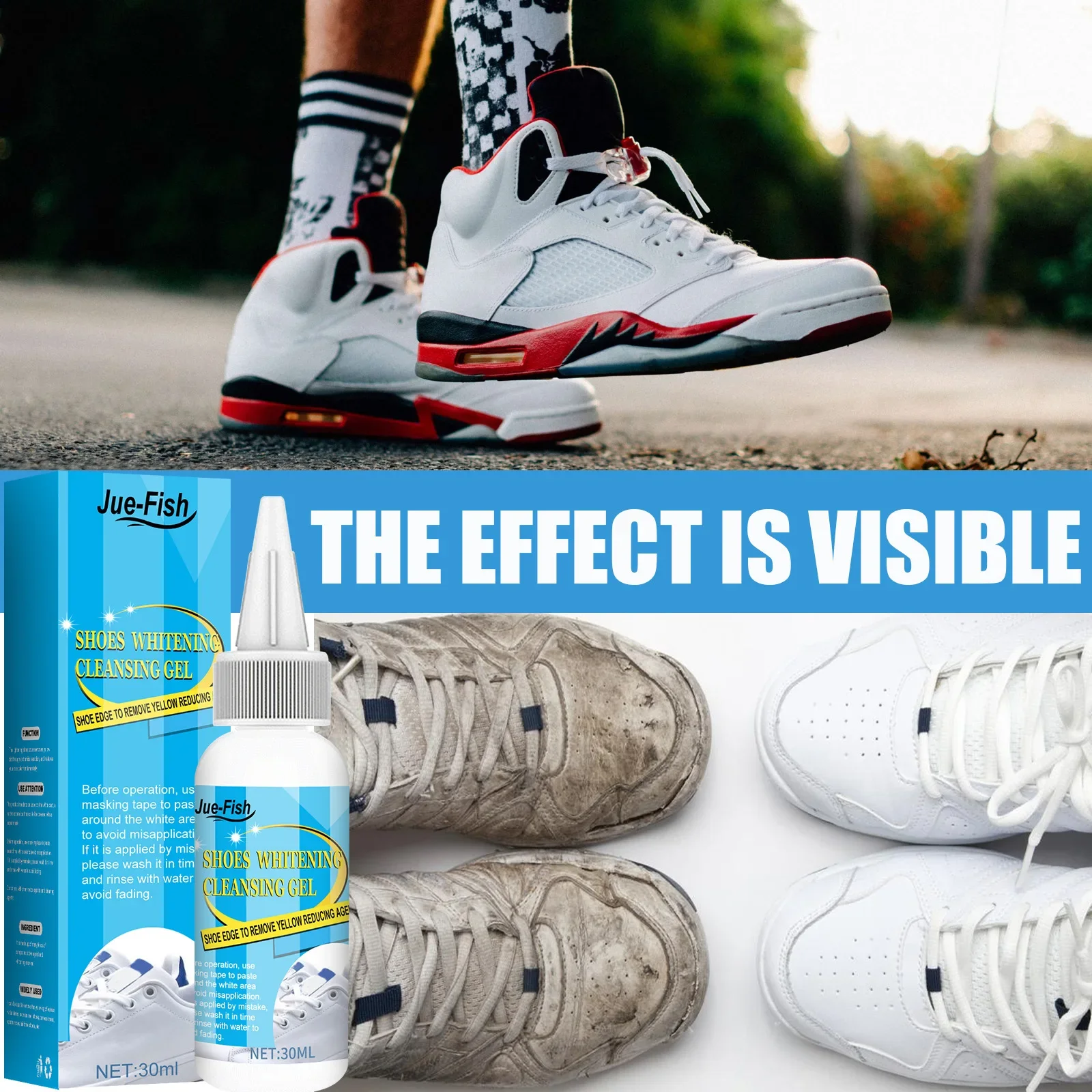 Białe buty żel oczyszczający p – Sneaker Cleaning Kit recenzja i cena