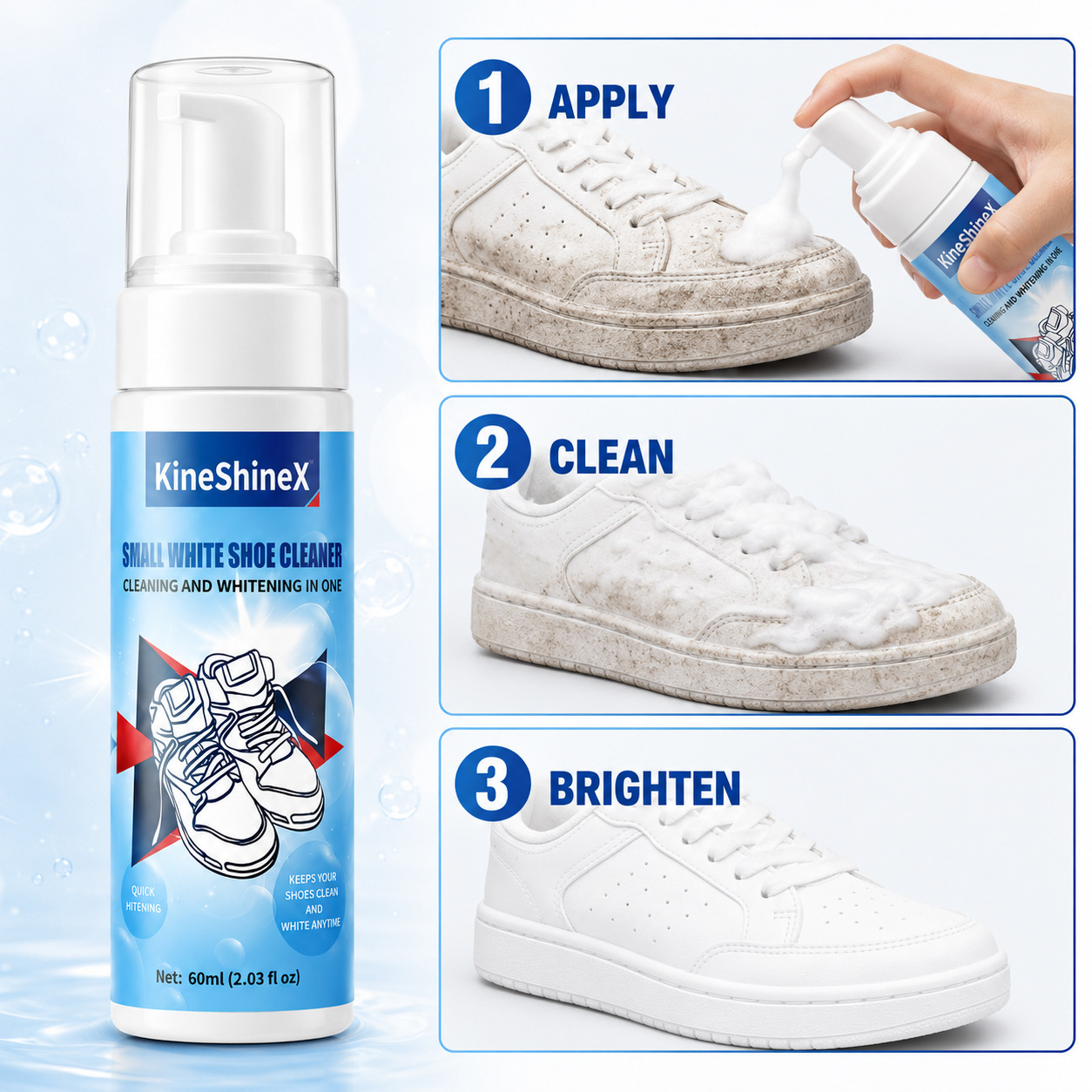 Zestawy do czyszczenia obuwia  – Sneaker Cleaning Kit recenzja i cena